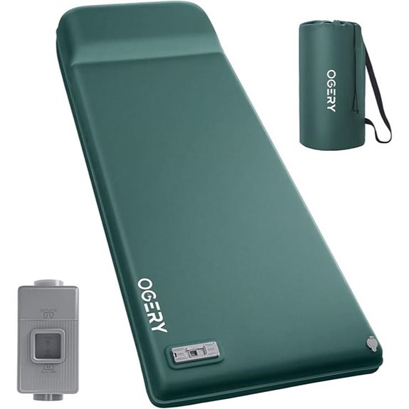 OGERY Self Inflating Sleeping Pad with Electric Pump