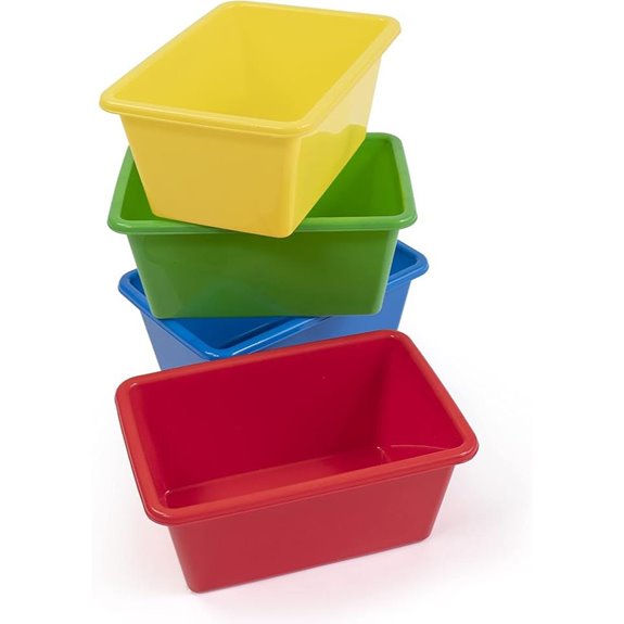 Humble Crew Toy Storage Bins for Kids Set of 4