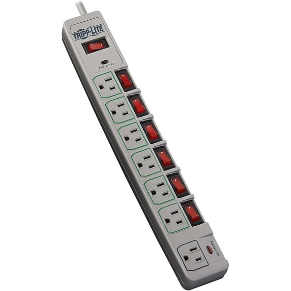 Tripp Lite 7-Outlet Surge Protector Power Strip