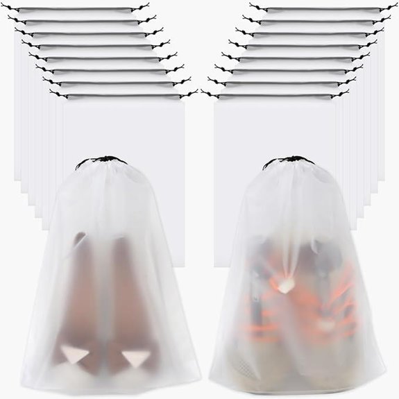 Vivinin 18 Pack Shoe Bags for Travel Storage