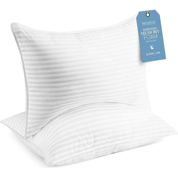 Beckham Hotel Collection Shredded Memory Foam Pillows