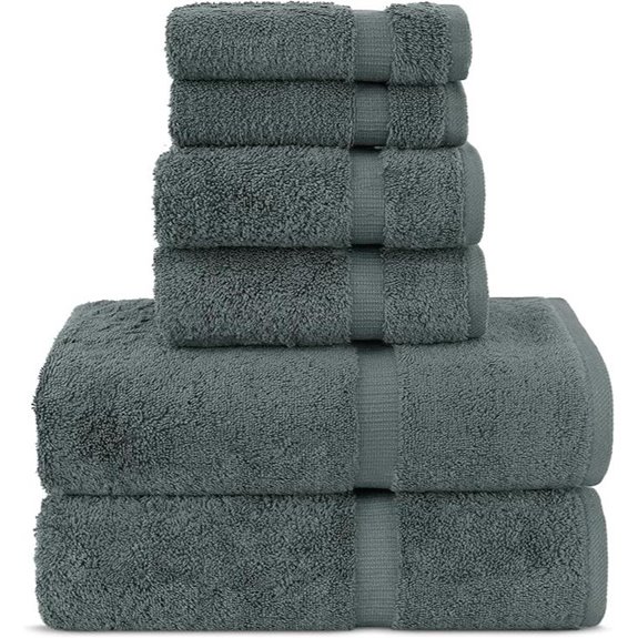 Chakir Turkish Linens 6-Piece Cotton Towel Set