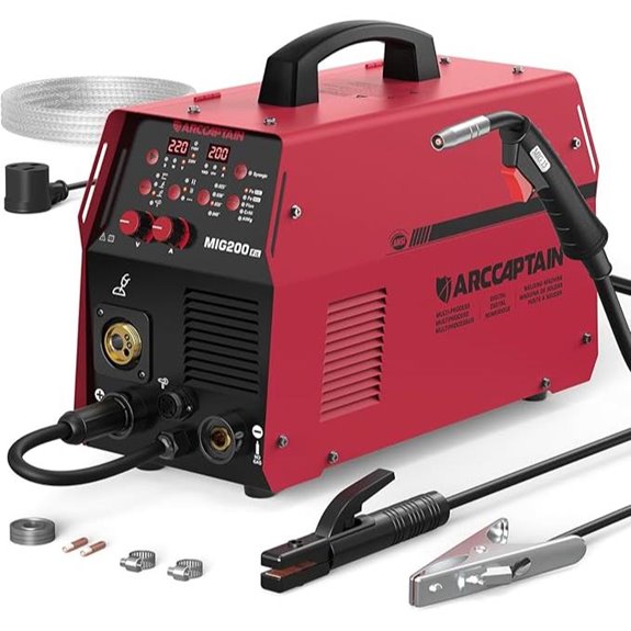 ARCCAPTAIN 6-in-1 Multi-Process MIG Welder
