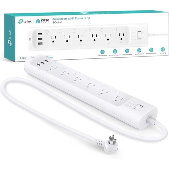 Kasa Smart Power Strip with 6 Outlets & USB Ports