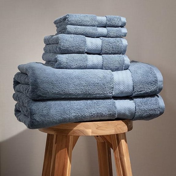 Organic Cotton Bath Towel Set (6 Pieces)