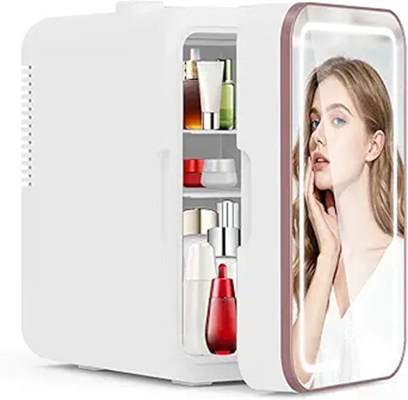 Mini Fridge for Skincare Makeup & Cosmetics
