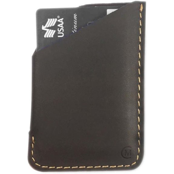Modern Carry Leather Minimal Card Holder