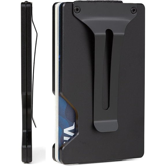 Minimalist Carbon Fiber RFID Wallet for Men