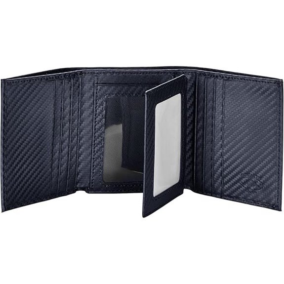 Stealth Mode Carbon Fiber RFID Wallet for Men