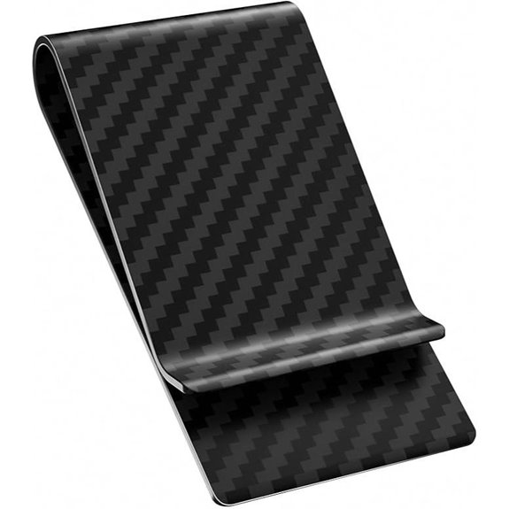 Travelambo Carbon Fiber Money Clip Wallet
