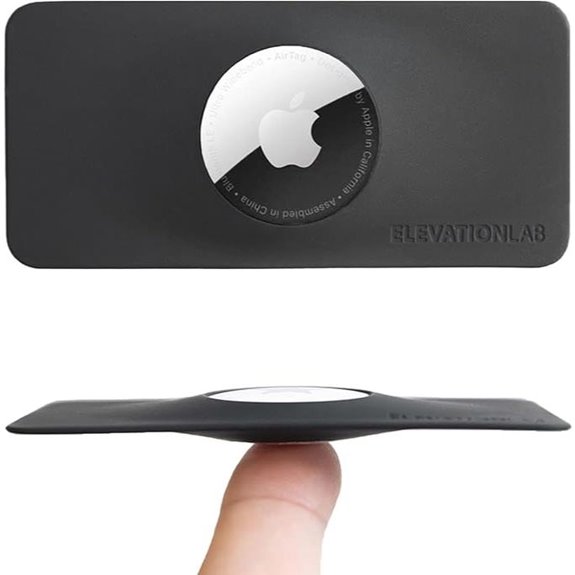 TagVault AirTag Wallet Holder - Thin Flexible Hidden