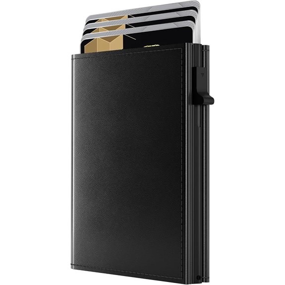 Minimalist RFID Wallet for Men with Cash Slot