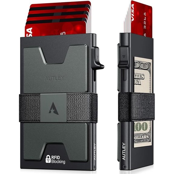 AUTLEY Slim RFID Card Holder and Wallet