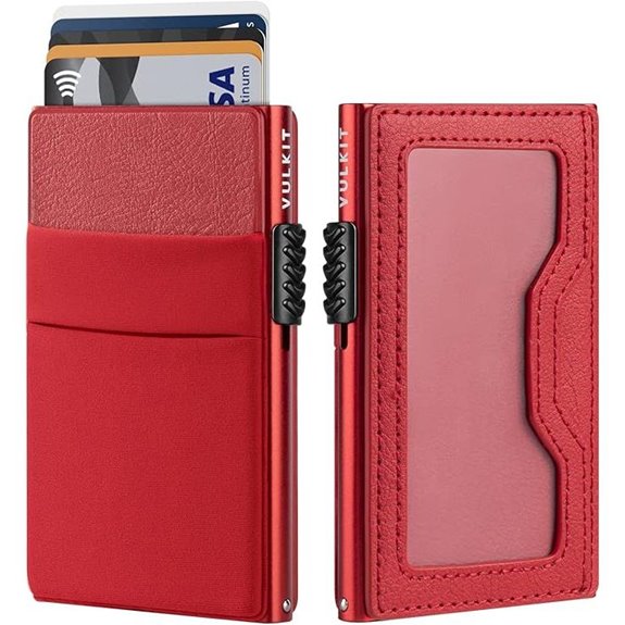slim rfid card wallet