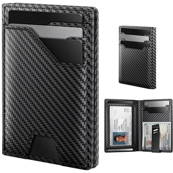Typecase Leather Wallet for Men RFID Blocking Slim