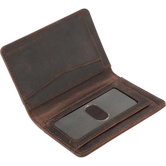 RFID Blocking Slim Leather Wallet for Men