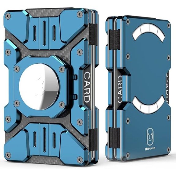 slim rfid wallet with airtag