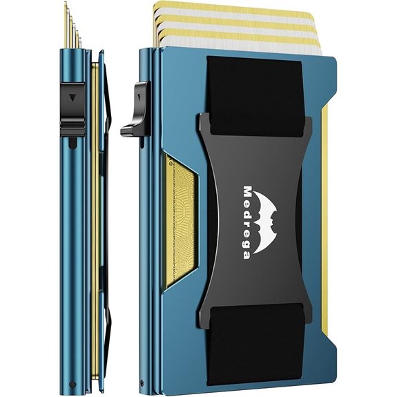 Slim RFID Men’s Wallet with Pop-Up Card Holder