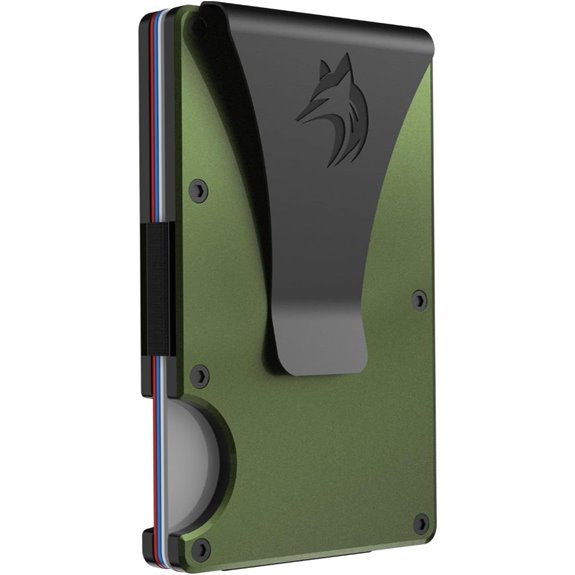 Slim RFID Blocking Wallet for Men with Money Clip