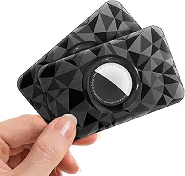 AirTag Wallet Holder 2 Pack Slim Card Cases