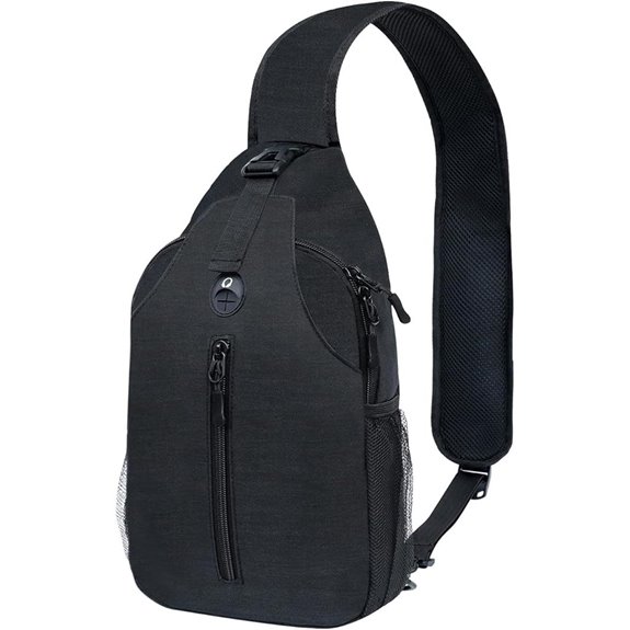 Monoki Sling Crossbody Backpack with Water Bottle Pocket
