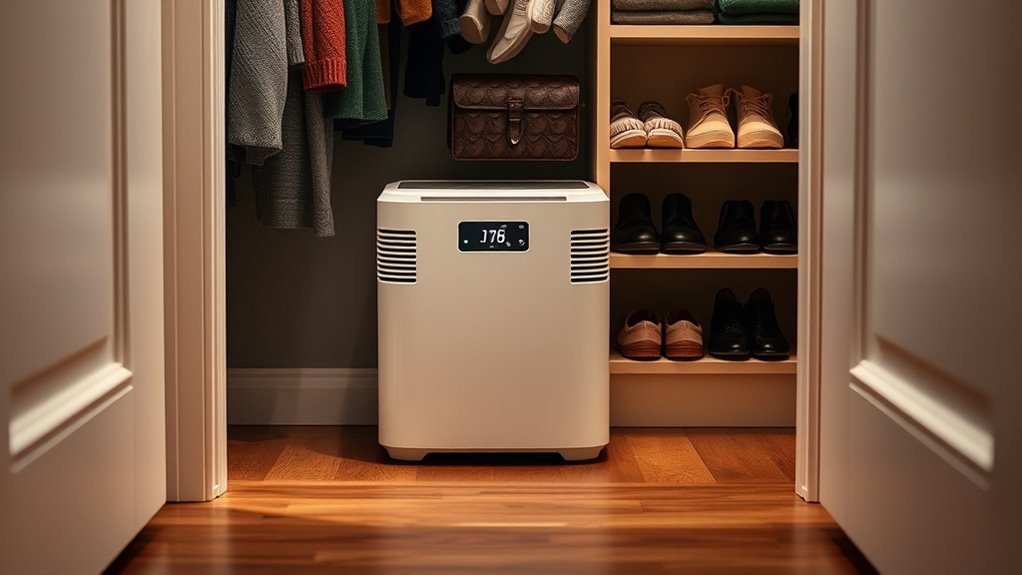 small closet dehumidifier considerations