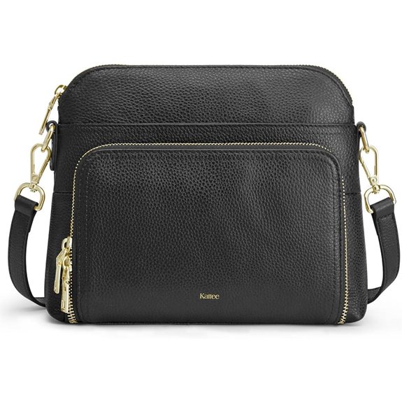 Kattee Small Genuine Leather Crossbody Bag for Women