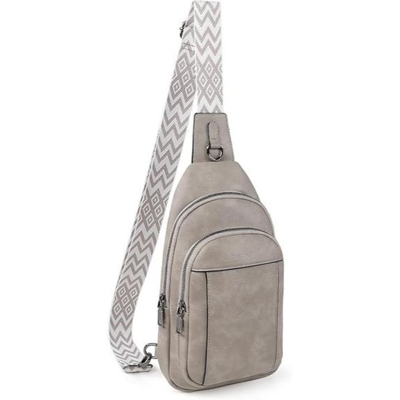 TANTOMI Small Leather Crossbody Sling Bag for Women