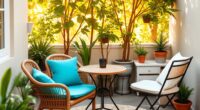 small patio furniture options