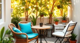 small patio furniture options