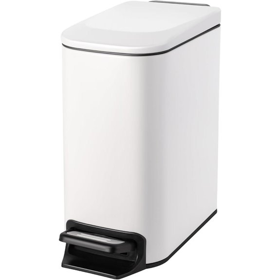 Cesun Small Stainless Steel Bathroom Trash Can