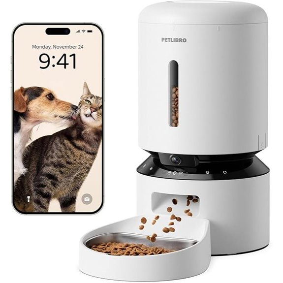 PETLIBRO Automatic Cat Feeder with Camera and App