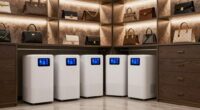 smart closet handbag dehumidifiers