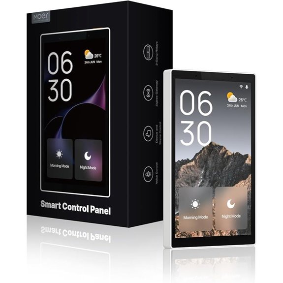 smart home touchscreen alexa