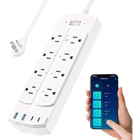 Yozisital Smart Power Strip with USB Outlets