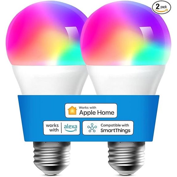 Meross Smart WiFi RGBW LED Bulb 2-Pack