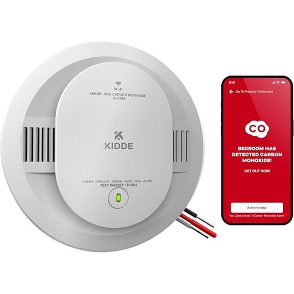 Kidde Smart Smoke & CO Detector with App Voice Alerts