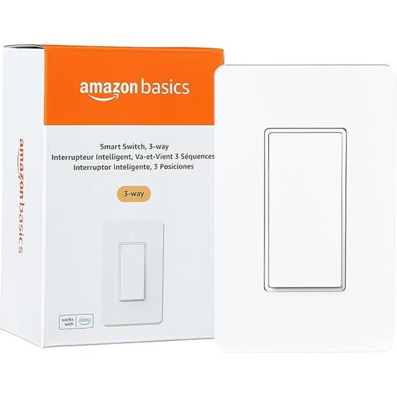 Amazon Basics 3-Way Wi-Fi Smart Switch with Alexa