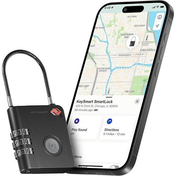 smartlock tsa with gps