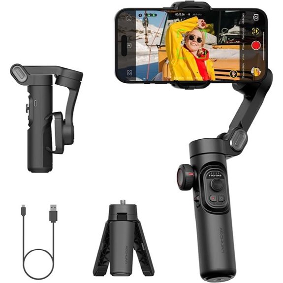 AOCHUAN 3-Axis Gimbal Stabilizer for Smartphones