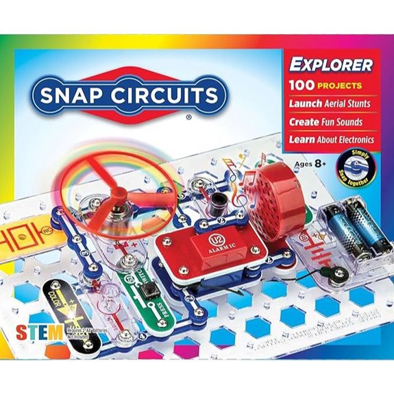 Snap Circuits Jr. Electronics Kit with 100+ Projects