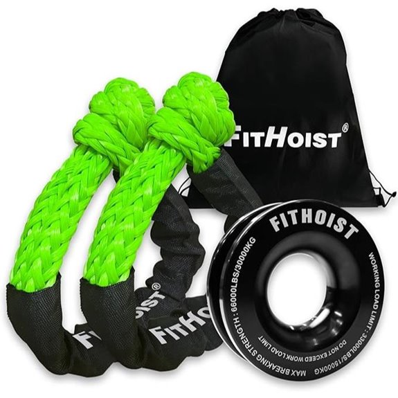 Soft Shackle Recovery Snatch Ring for Towing