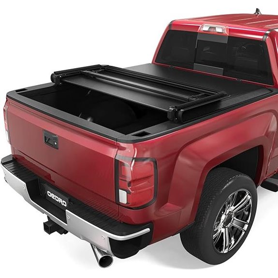 OEDRO Soft Tri-Fold Tonneau Cover for Chevy/GMC