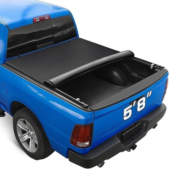 Soft Roll-up Truck Bed Tonneau Cover for Silverado/Sierra