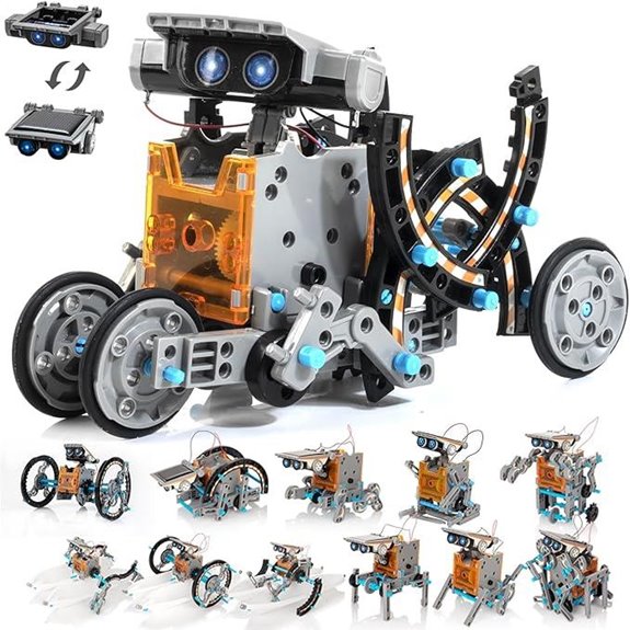 14-in-1 Solar Robot Kit for Kids STEM Science Toy
