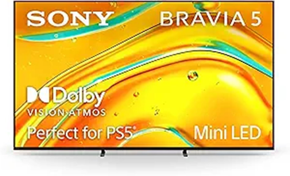 Sony BRAVIA 5 65-Inch Mini LED 4K Smart TV