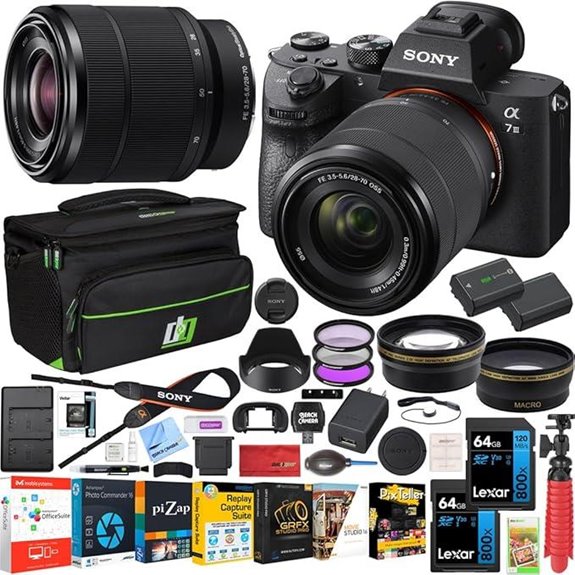 Sony a7III Full Frame Mirrorless Camera Bundle