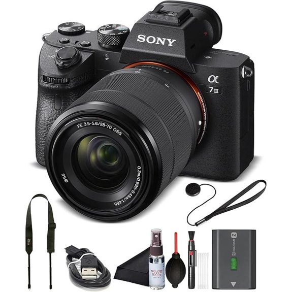 Sony Alpha 7 III Full Frame Mirrorless Camera Kit