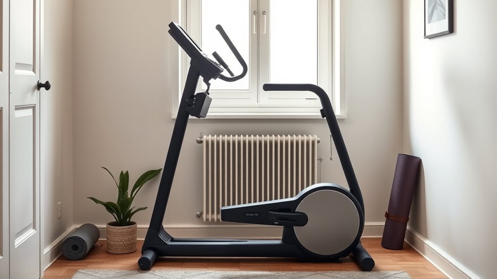 space efficient versatile elliptical
