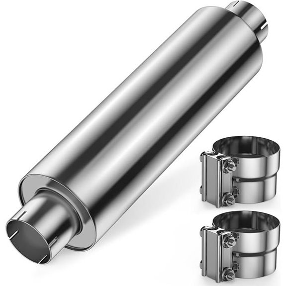 JY Performance 5 Stainless Steel Diesel Muffler